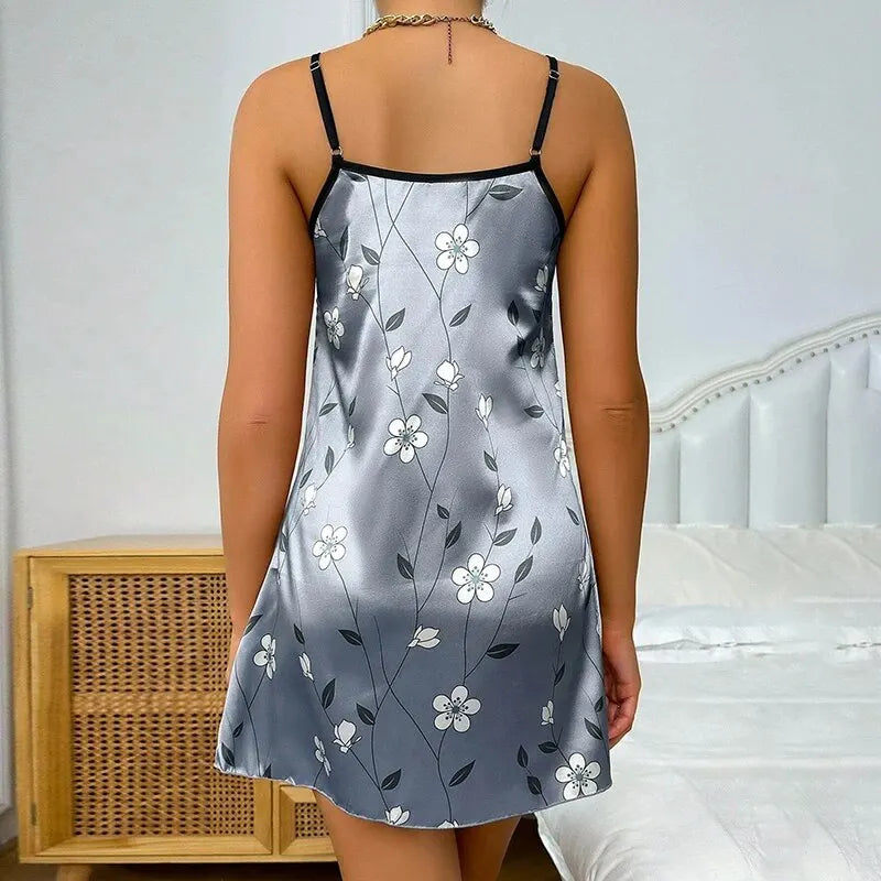 Sweet Dreams Satin Sleep Dress