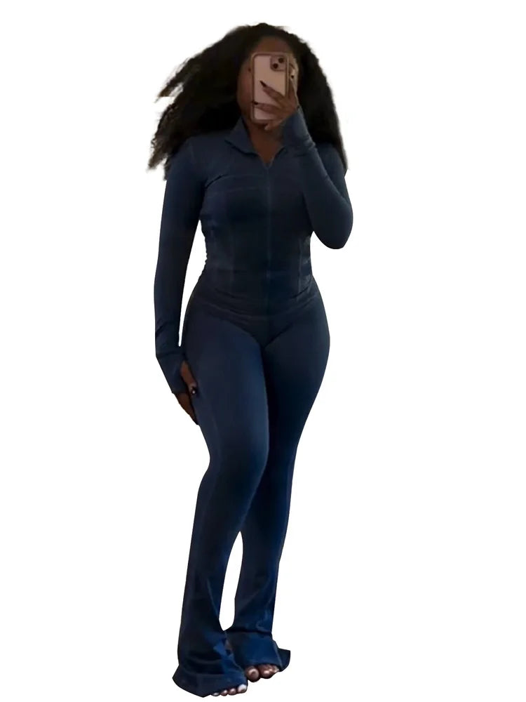 Soft Girl Zip Lounge Set