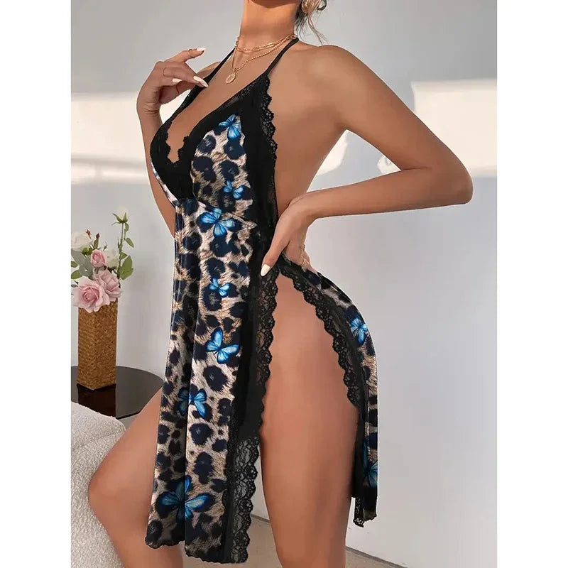 Midnight Bloom Sleep Dress