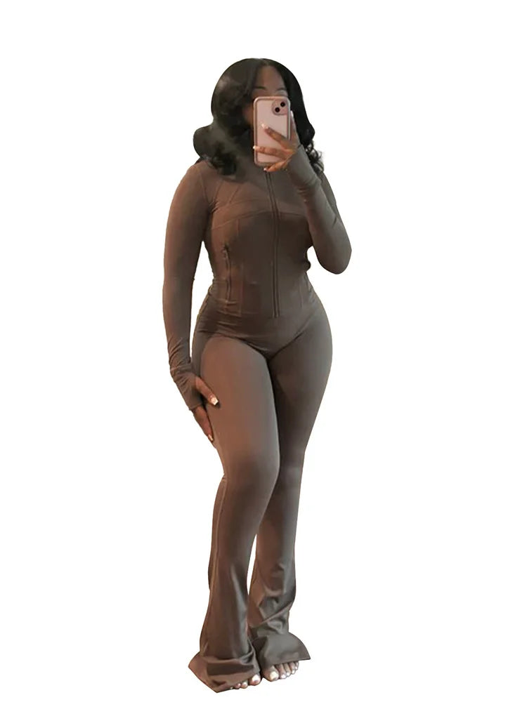 Soft Girl Zip Lounge Set