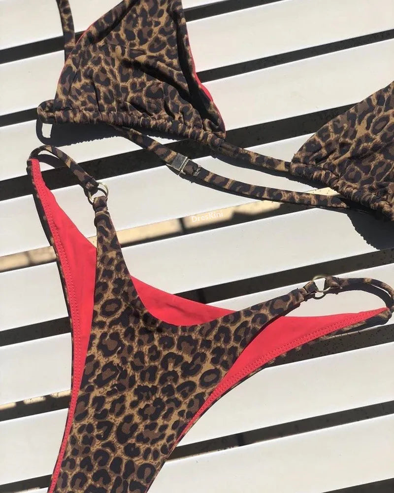 Sexy Leopard Bikini