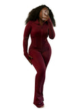 Soft Girl Zip Lounge Set