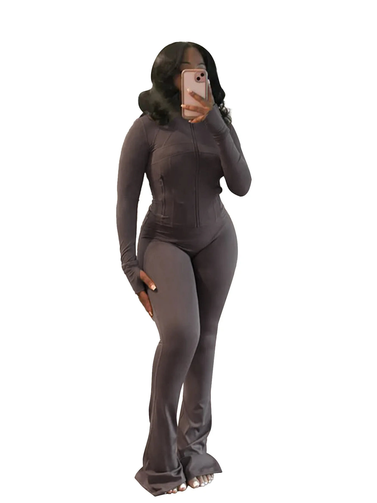 Soft Girl Zip Lounge Set