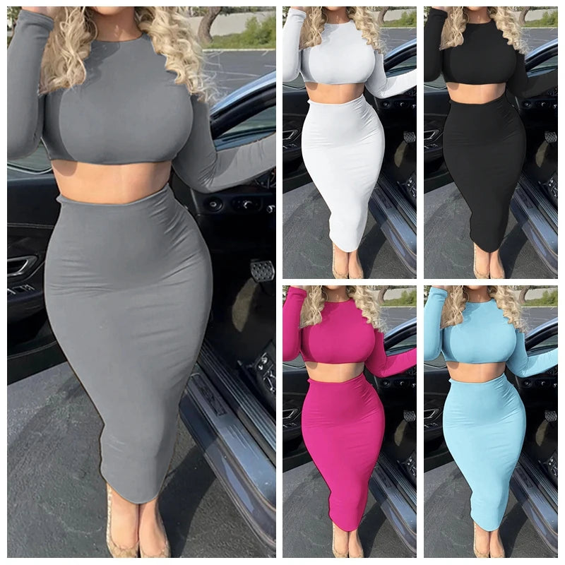 Snatched & Sculpted Midi Set