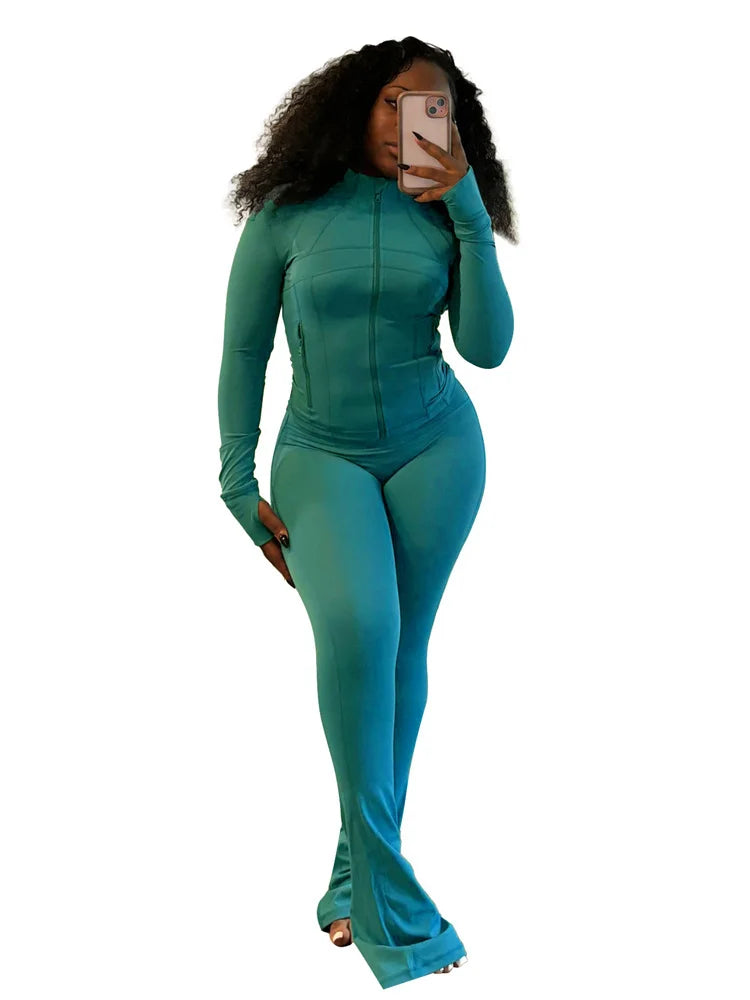 Soft Girl Zip Lounge Set